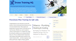Desktop Screenshot of dronetraininghq.com